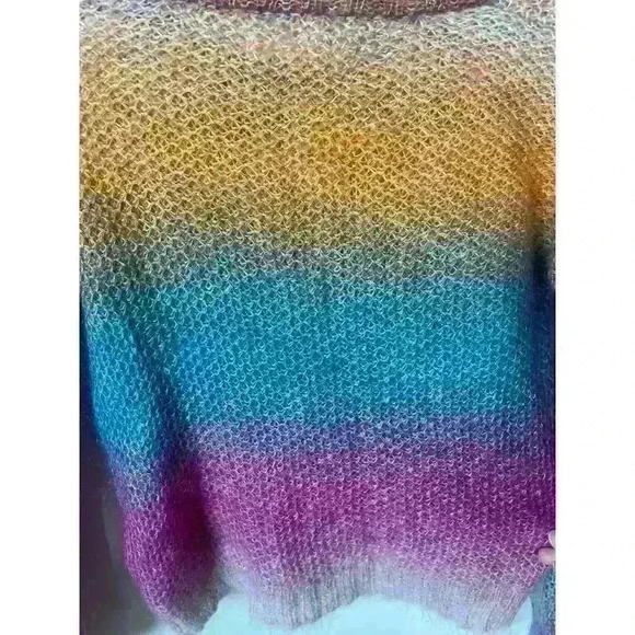 Revolve One Grey Day Bundle (2) Merino Wool and Alpaca Sweaters, XS - Picture 7 of 15